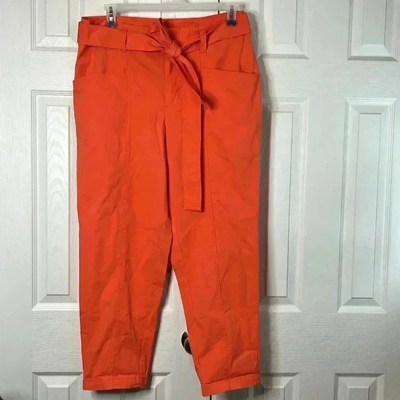 A New Day High-Rise Tapered Ankle Tie
Front Pants, Color Orange - Picture 5 of 15